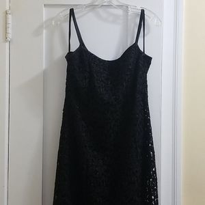 Black evening dress